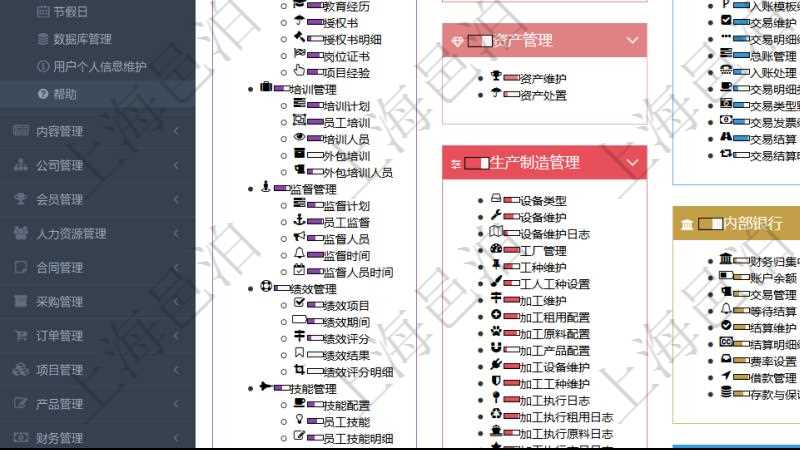 項目管理軟件通過html頁面組織和管理在線系統使用幫助,系統運維人員可通過幫助系統實時更新發布版本和使用說明書給用戶提供支持。同時用戶可通過進度條獲得功能模塊成熟度與使用等級等信息。